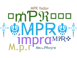 နာမ်မြောက်မည့်အမည် - MPR