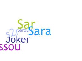 နာမ်မြောက်မည့်အမည် - Sarra