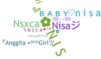 နာမ်မြောက်မည့်အမည် - NISA