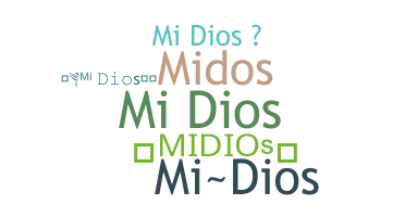 နာမ်မြောက်မည့်အမည် - MIDIOS