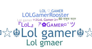 နာမ်မြောက်မည့်အမည် - LOLGamer