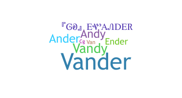 နာမ်မြောက်မည့်အမည် - evander