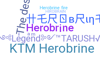 နာမ်မြောက်မည့်အမည် - Herobrine