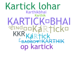 နာမ်မြောက်မည့်အမည် - Kartick