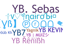 နာမ်မြောက်မည့်အမည် - YB