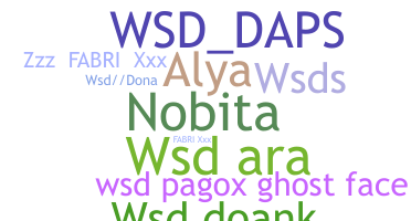 နာမ်မြောက်မည့်အမည် - WSD