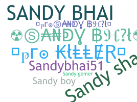 နာမ်မြောက်မည့်အမည် - Sandybhai