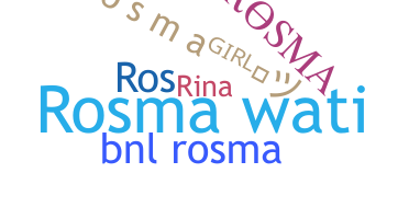 နာမ်မြောက်မည့်အမည် - Rosma
