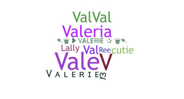 နာမ်မြောက်မည့်အမည် - Valerie