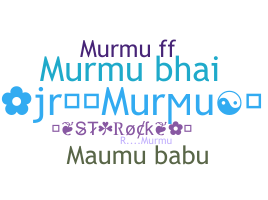 နာမ်မြောက်မည့်အမည် - Murmu