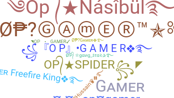 နာမ်မြောက်မည့်အမည် - opgamer