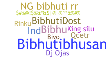 နာမ်မြောက်မည့်အမည် - Bibhuti