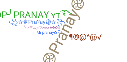 နာမ်မြောက်မည့်အမည် - Pranay