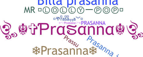 နာမ်မြောက်မည့်အမည် - Prasanna