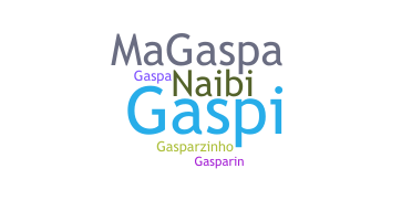 နာမ်မြောက်မည့်အမည် - Gaspar
