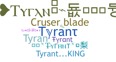 နာမ်မြောက်မည့်အမည် - Tyrant