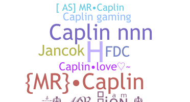 နာမ်မြောက်မည့်အမည် - Caplin