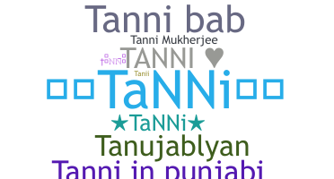 နာမ်မြောက်မည့်အမည် - Tanni