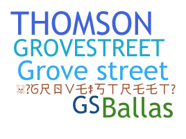 နာမ်မြောက်မည့်အမည် - GroveStreet