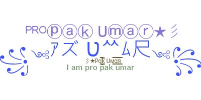 နာမ်မြောက်မည့်အမည် - PakUmar