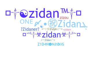 နာမ်မြောက်မည့်အမည် - Zidan