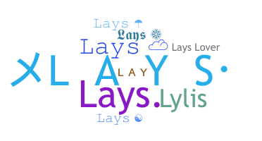 နာမ်မြောက်မည့်အမည် - Lays