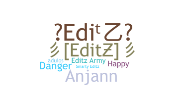 နာမ်မြောက်မည့်အမည် - EditZ