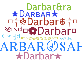 နာမ်မြောက်မည့်အမည် - Darbar