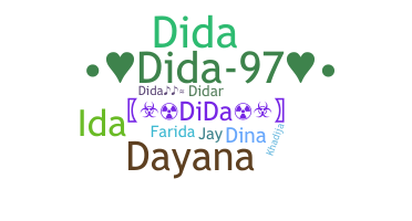 နာမ်မြောက်မည့်အမည် - DIDA