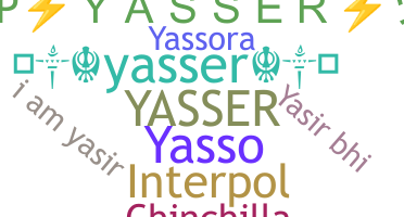 နာမ်မြောက်မည့်အမည် - Yasser