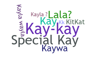 နာမ်မြောက်မည့်အမည် - Kayla