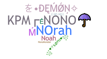 နာမ်မြောက်မည့်အမည် - Nono