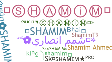 နာမ်မြောက်မည့်အမည် - Shamim