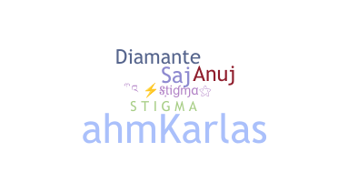 နာမ်မြောက်မည့်အမည် - stigma