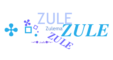 နာမ်မြောက်မည့်အမည် - Zulema