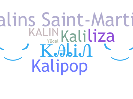 နာမ်မြောက်မည့်အမည် - Kalin