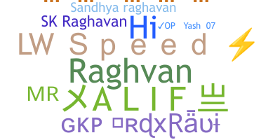 နာမ်မြောက်မည့်အမည် - Raghavan