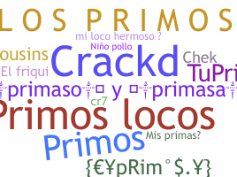 နာမ်မြောက်မည့်အမည် - primos