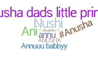 နာမ်မြောက်မည့်အမည် - Anusha