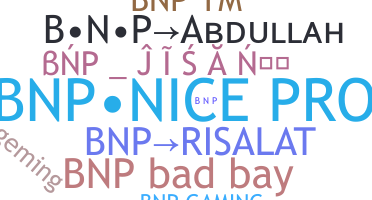 နာမ်မြောက်မည့်အမည် - bnp