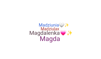 နာမ်မြောက်မည့်အမည် - Magdalena