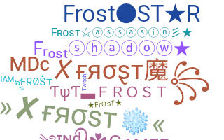 နာမ်မြောက်မည့်အမည် - Frost