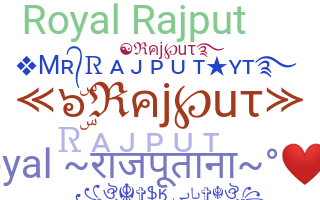 နာမ်မြောက်မည့်အမည် - Rajput