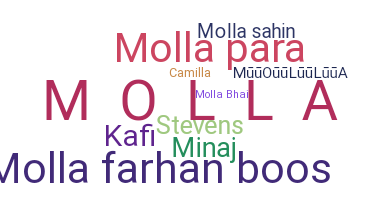 နာမ်မြောက်မည့်အမည် - Molla