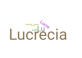 နာမ်မြောက်မည့်အမည် - Lucrecia