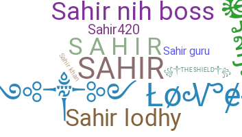 နာမ်မြောက်မည့်အမည် - Sahir