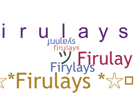 နာမ်မြောက်မည့်အမည် - firulays