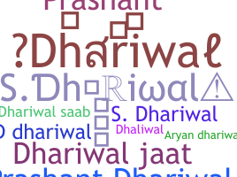 နာမ်မြောက်မည့်အမည် - Dhariwal