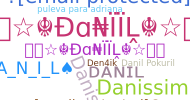 နာမ်မြောက်မည့်အမည် - Danil