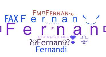 နာမ်မြောက်မည့်အမည် - Fernan